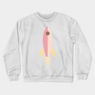 Rocket - Pink Crewneck Sweatshirt